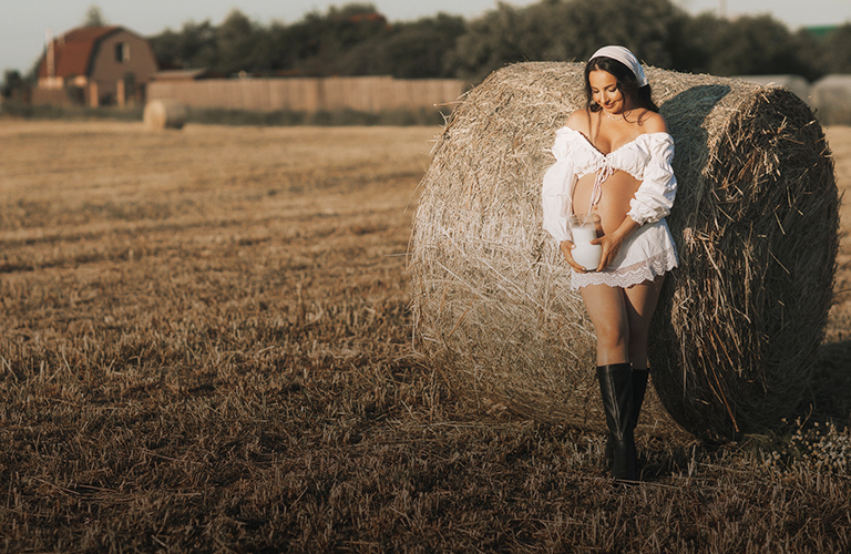 Есть женщины в русских селеньях! Романтика фотосессий в деревенском стиле