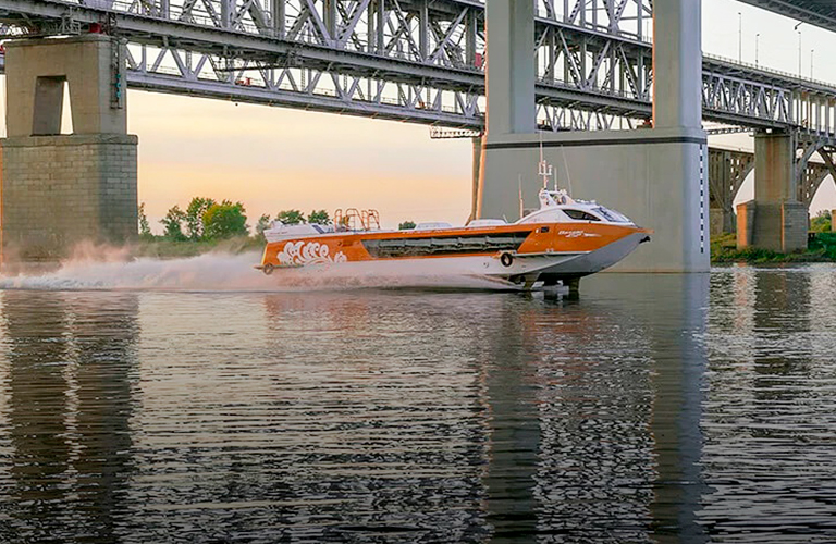 Речное судно на подводных крыльях и не только. Нетипичный транспорт во Владимирской области