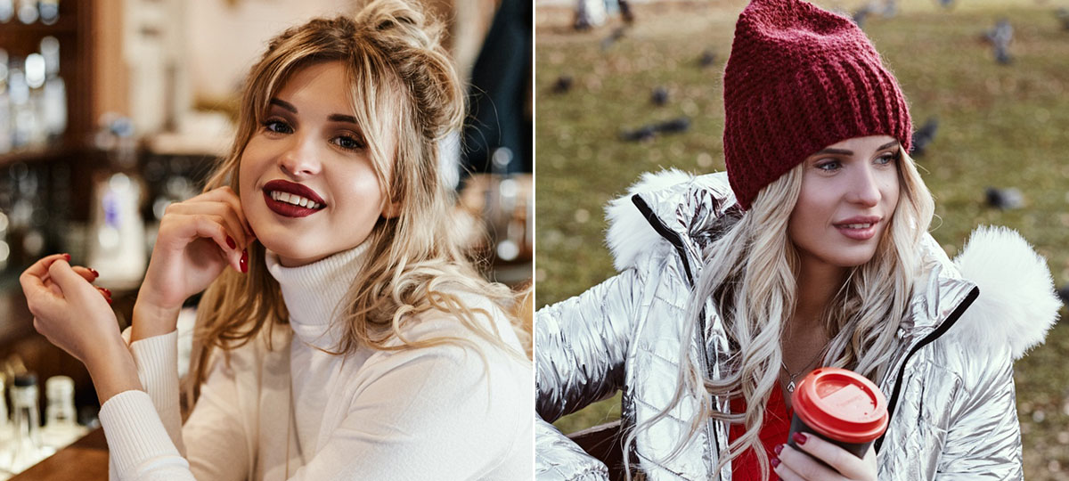 Прогулочные аутфиты и мейк-ап