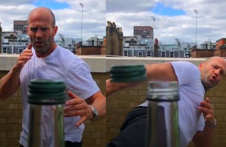 Ответ «с вертушки» Джейсону Стэйтему. Владимирцы присоединились к #Bottlecapchallenge