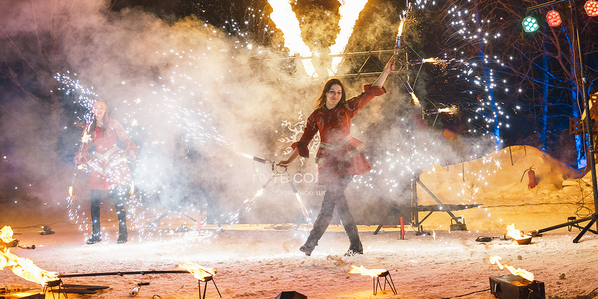 В отеле «Горячие ключи» состоится первое в Суздале огненное масленичное шоу. Будет жарко!