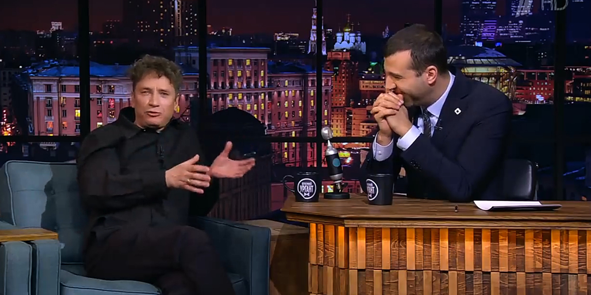 Актер сериала «Угрюм-река» рассказал Урганту про съемки в Суздале и похмельные щи