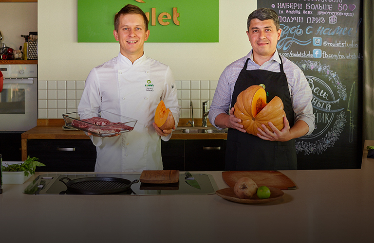 Гастрономический бой бычков и разговор о грядущих переменах в гипермаркете «Глобус»