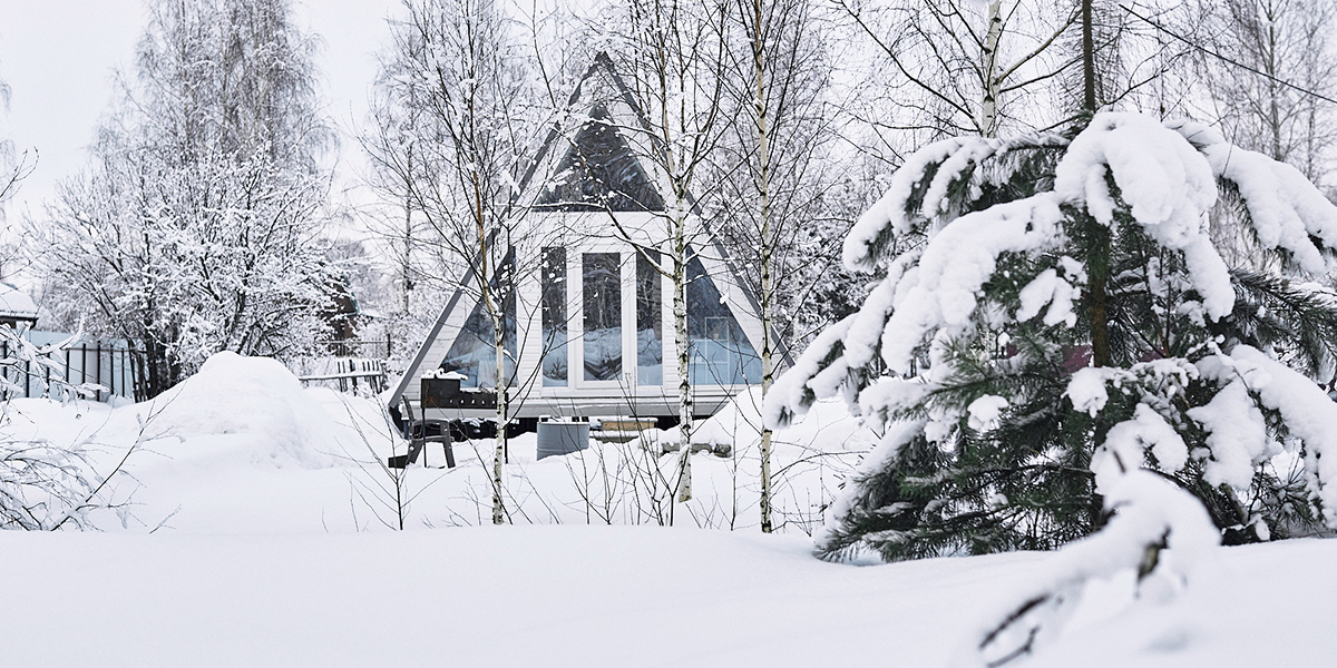 Треугольная мечта посреди леса. A-frame дом блогера Анны Антоновой, построенный ее мужем