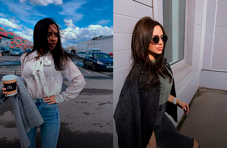 Весенние аутфиты прекрасной Татьяны Якуниной