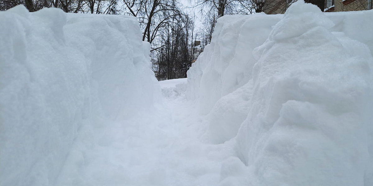 Сугробы по пояс, такси по «золотому» тарифу. Как Владимир пережил снежный апокалипсис