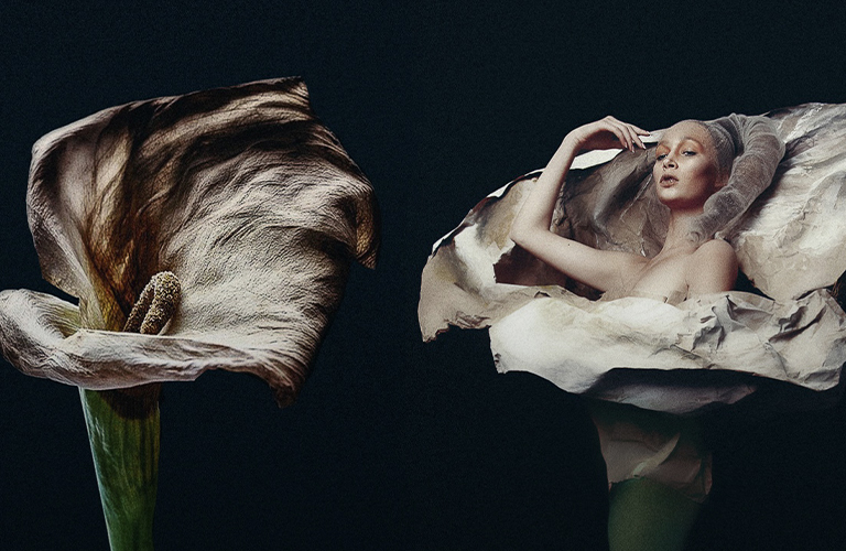 Владимирский «Увядающий цветок» попал в международный фэшн-журнал