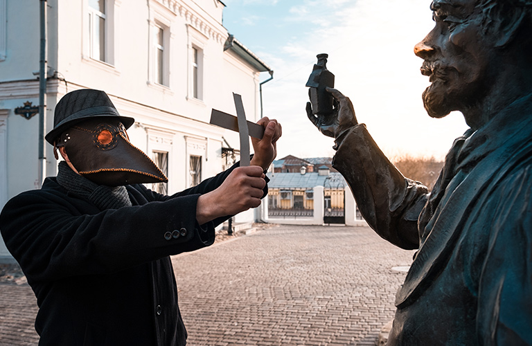  Пир во время коронавируса: фотосессия о владимирских карантинных реалиях