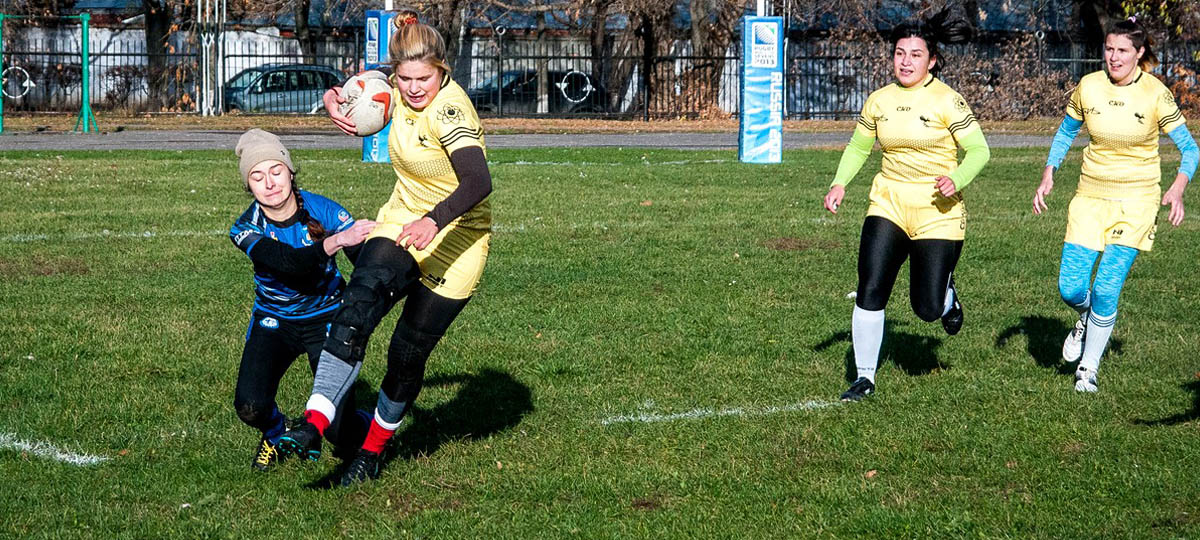 Женское регби - самое зрелищное. Борьба за Кубок «Золотого кольца»