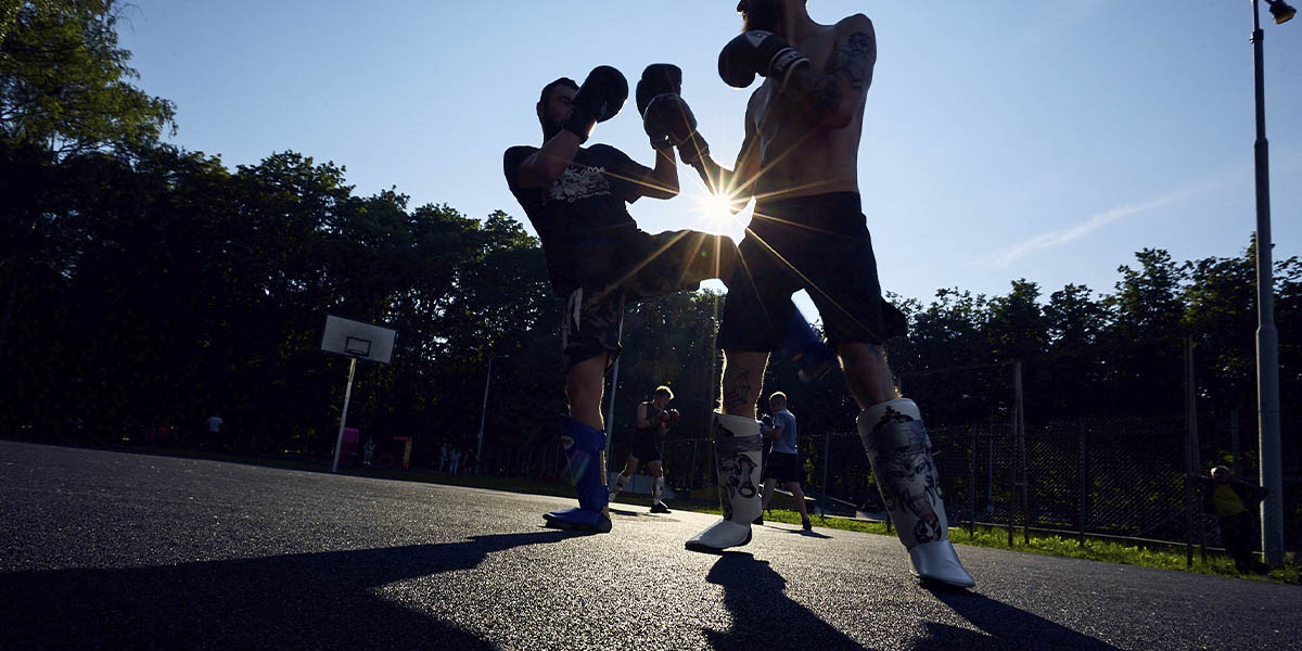Бойцовский клуб по-владимирски: спарринги в парке без теории Тайлера Дердена