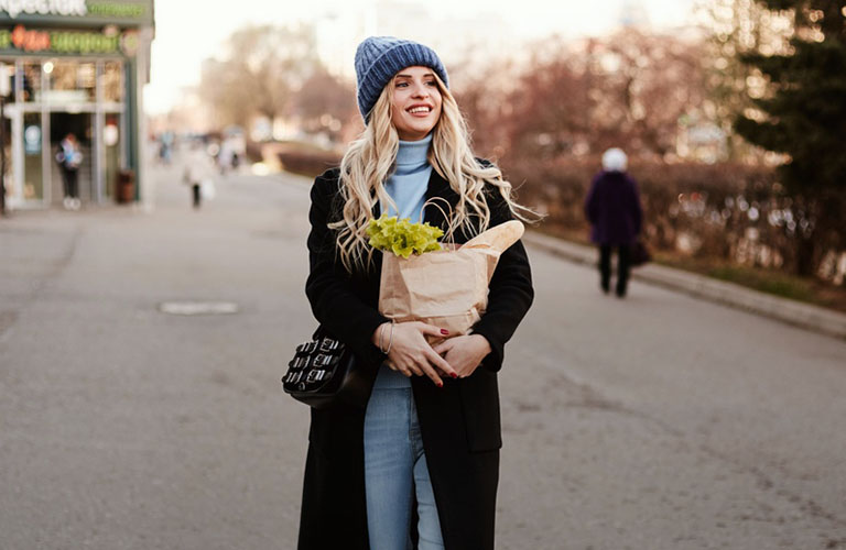 Прогулочные аутфиты и мейк-ап