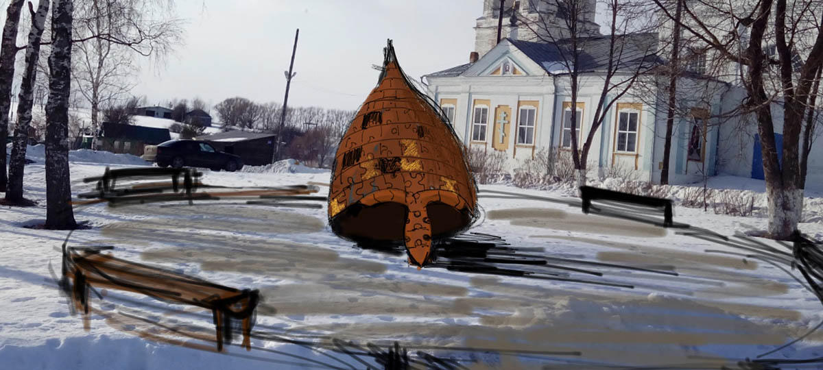 Битва за княжеский шлем. Выбираем эскизы нового арт-объекта