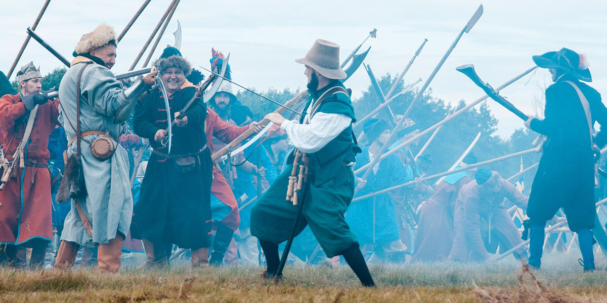 Стрельба и шоу с конями. Гороховчане побили поляков