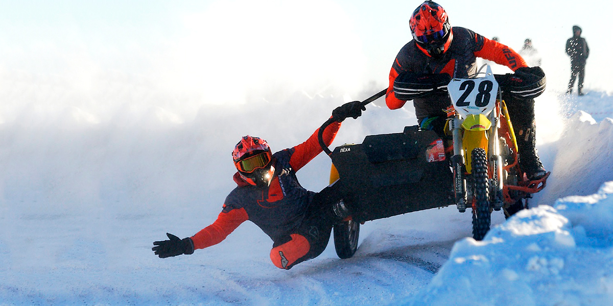 На мотоциклах, упряжках, велосипедах и лыжах. В регионе прошли сразу три зимние гонки