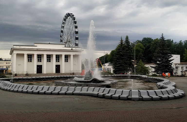 Забили! Фонтанный сезон во Владимире начинается