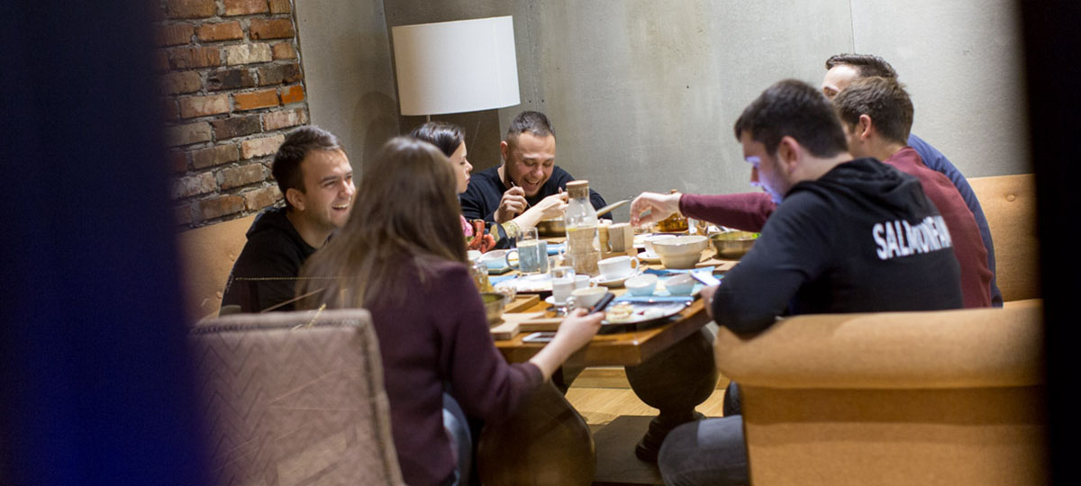 Завтрак на “Ключе” с Salmon Family