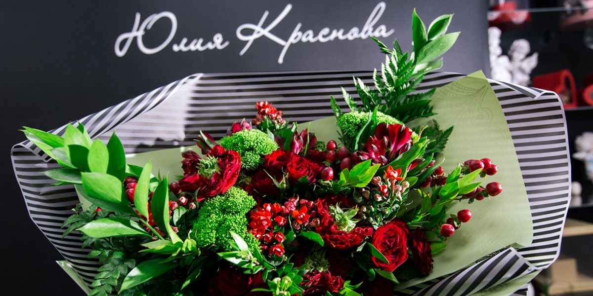 Цветочный рай, или Элегантная флористика от Юлии Красновой