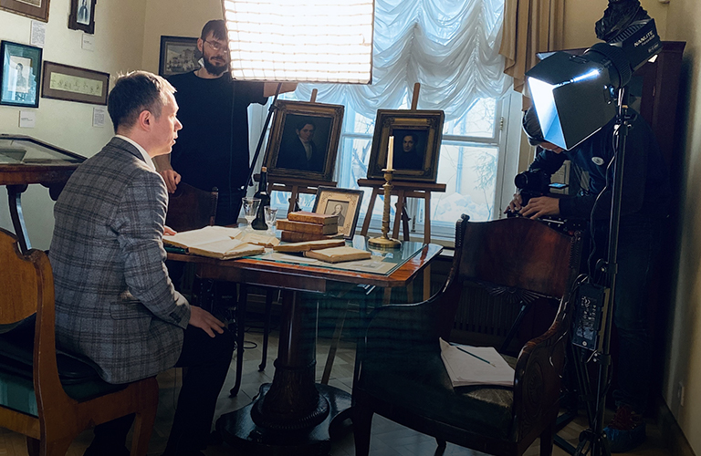 Кумир молодежи Александр Герцен стал героем документального фильма 