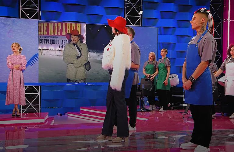 Ковровчанин на «Бьюти баттле» воссоздал образ Ирины Муравьевой из «Самой обаятельной и привлекательной»