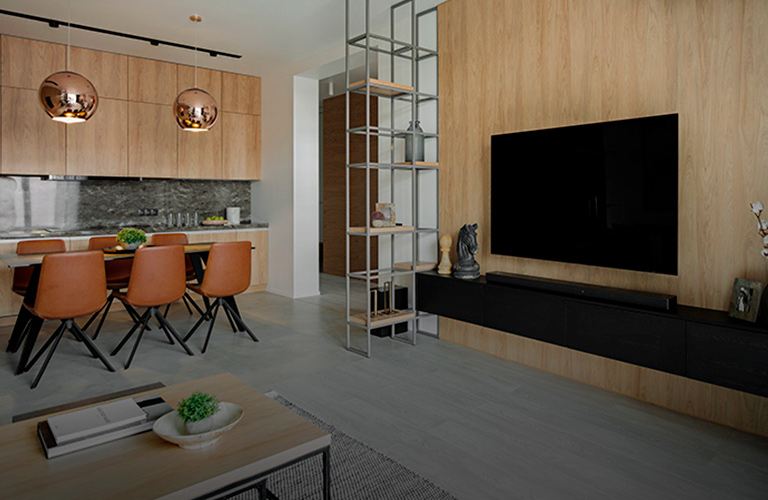 Двухэтажный шахматный таунхаус «на удаленке»