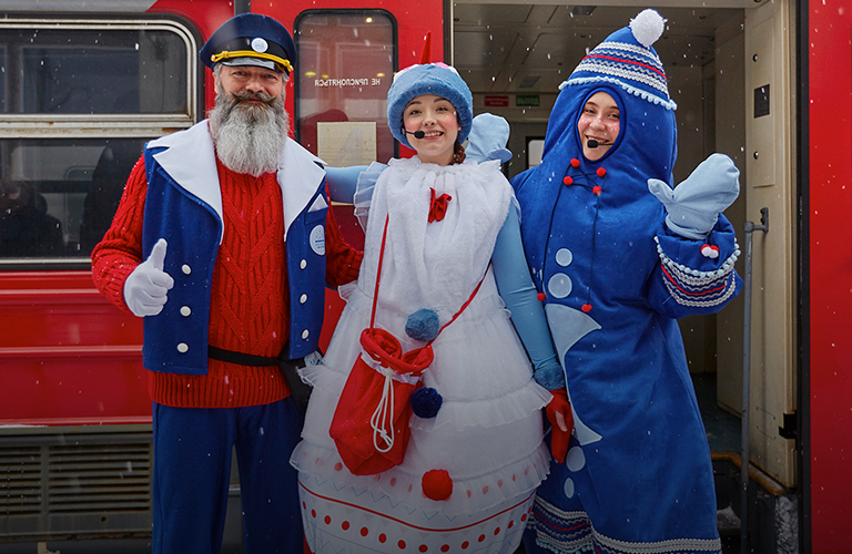 Сказочный маршрут в компании 15 персонажей. Отправляемся в путешествие на «Полярном экспрессе»