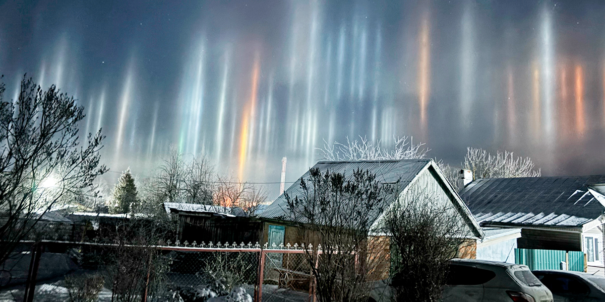Небесная благодать или предновогоднее чудо? Жители 33-го региона  стали зрителями редкого оптического явления