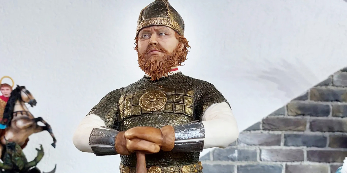 «Как живой»: богатырь кондитера из 33-го региона удивил посетителей выставки декораторов в Москве