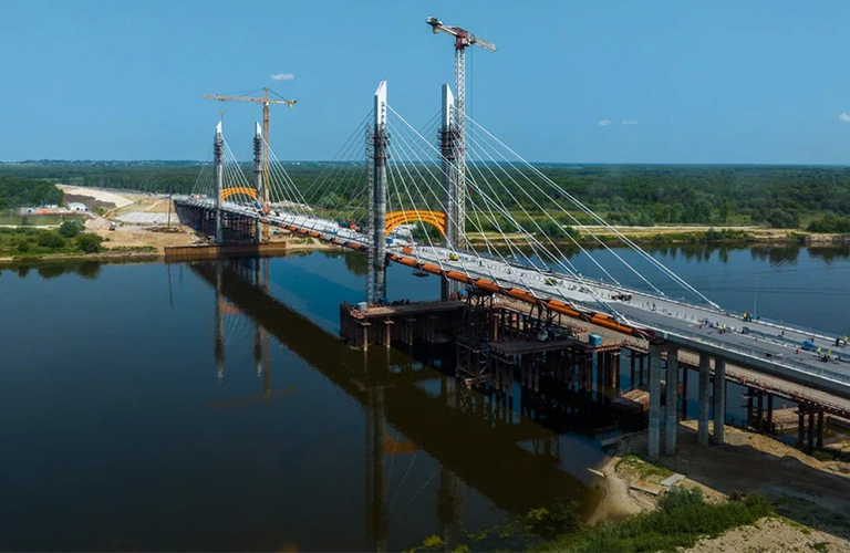 Мост через Оку заасфальтировали, а путепроводу на Рпенском проезде дадут имя