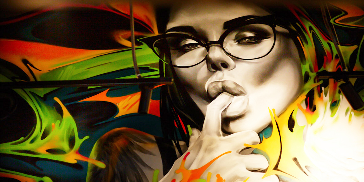 Олдскул, атмосферный дизайн и реанимация арт-объектов в работах пока еще малоизвестных райтеров