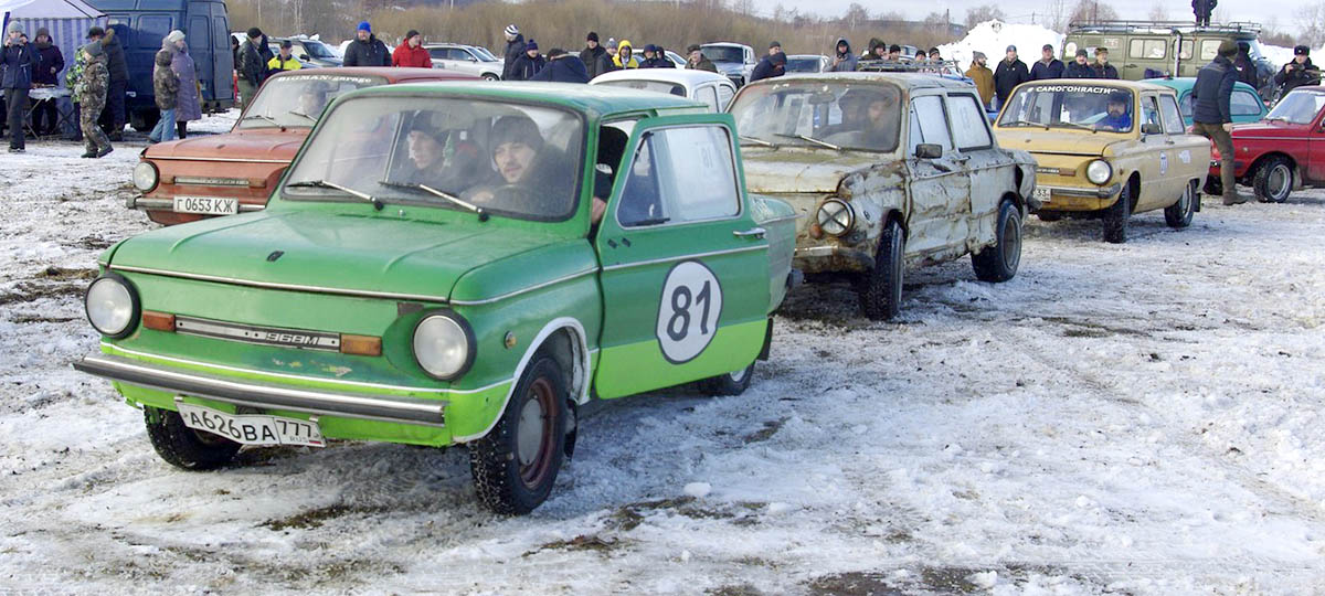 Ретро-заезды на "Запорожцах" в Вязниках