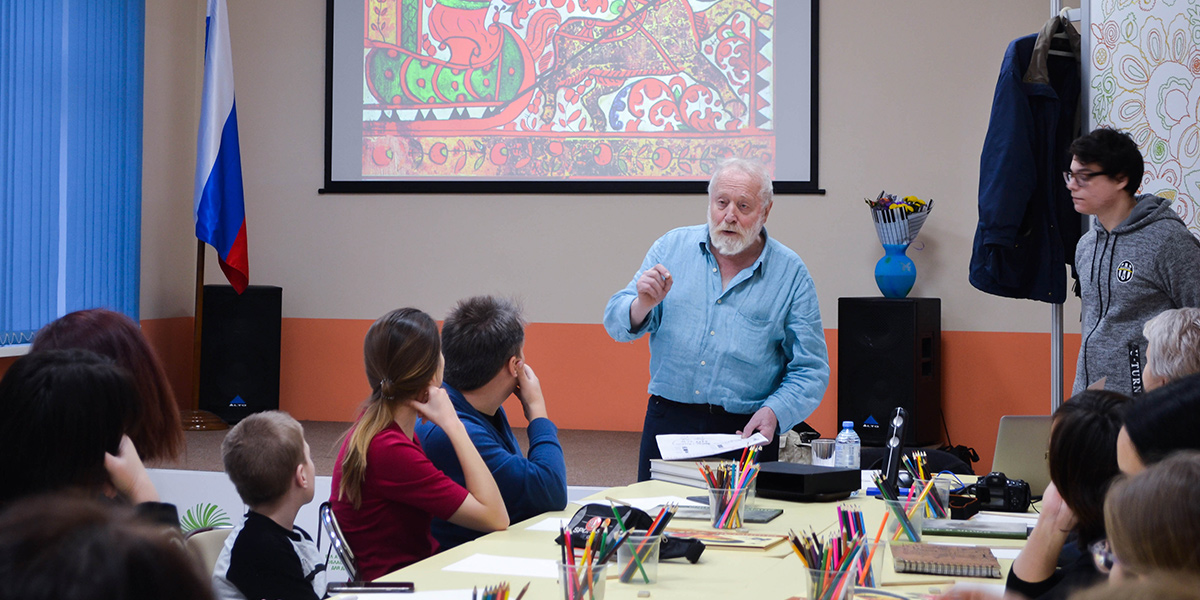 Автор «Ежика в тумане» Юрий Норштейн провел во Владимире мастер-класс