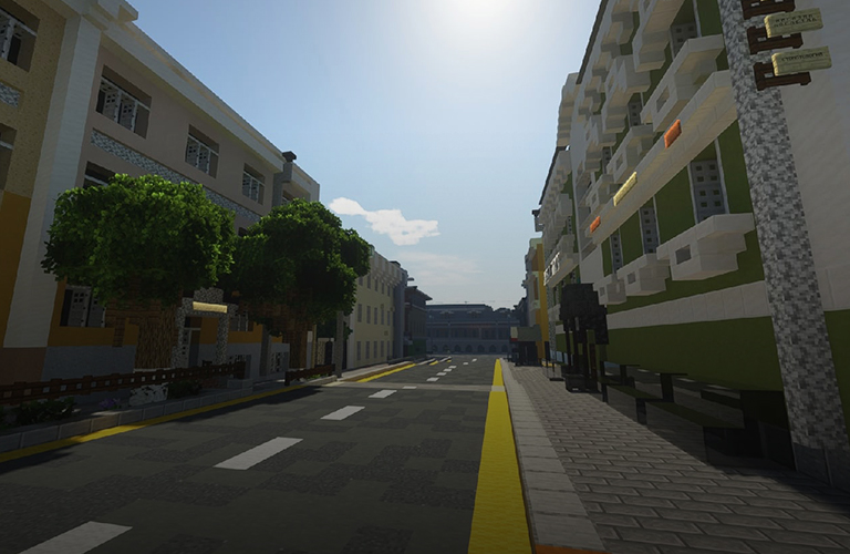 Пора сыграть в «Майнкрафт»: опознайте виртуальные улицы Владимира