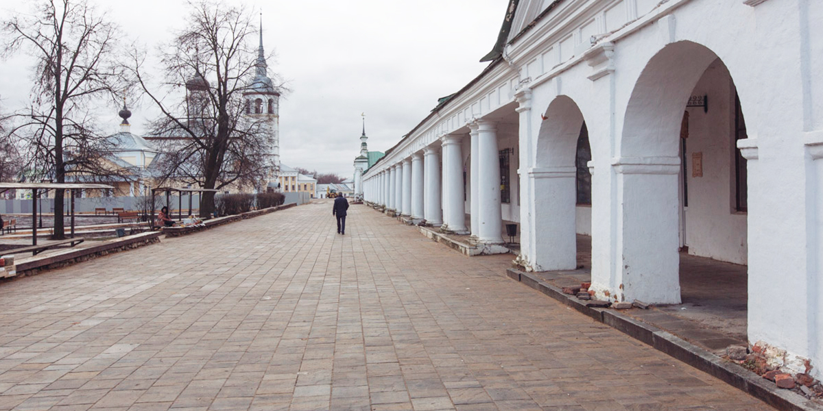 Реконструкция за 432 миллиона рублей. Торговые ряды в Суздале ждет обновление