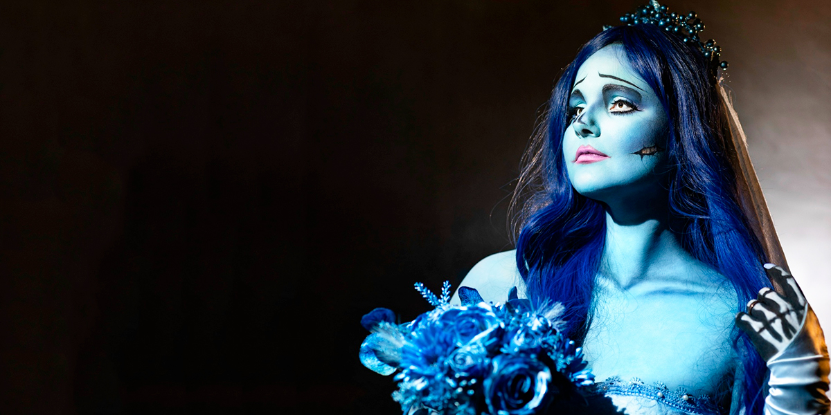 Невеста из мультфильма Тима Бёртона, Веном и другие персонажи, ожившие в руках местного визажиста