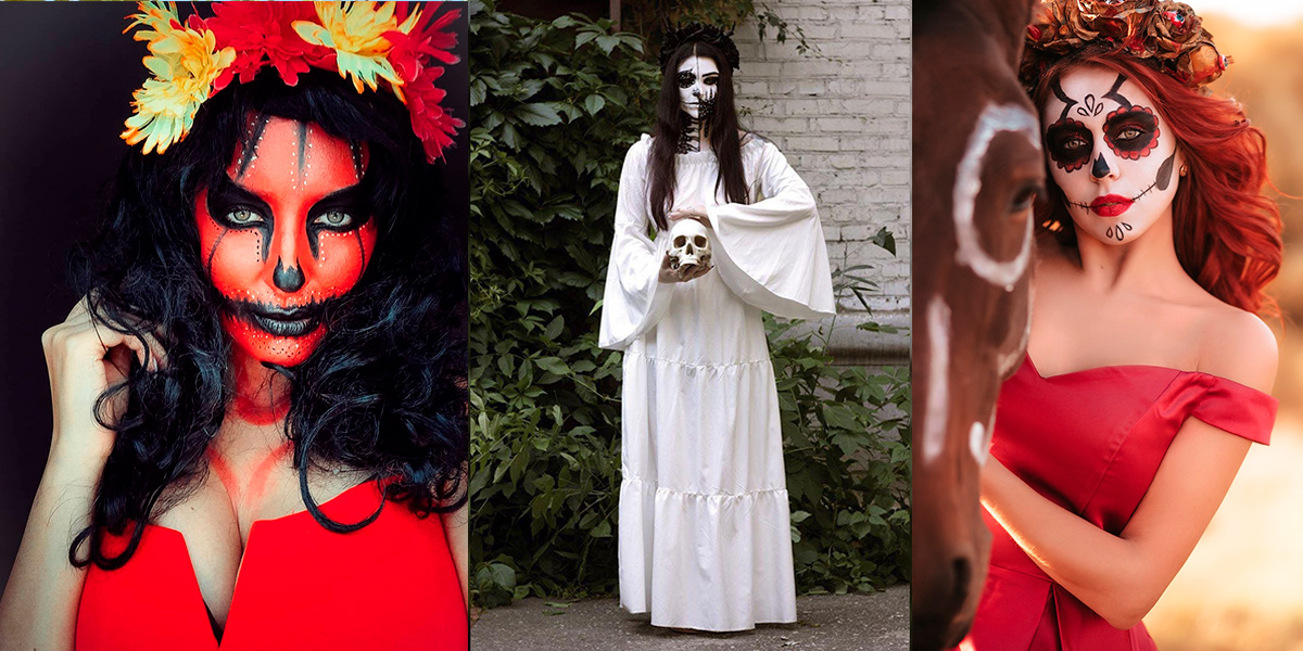 Страшно красивые образы для тематических вечеринок и фотосессий на Хэллоуин