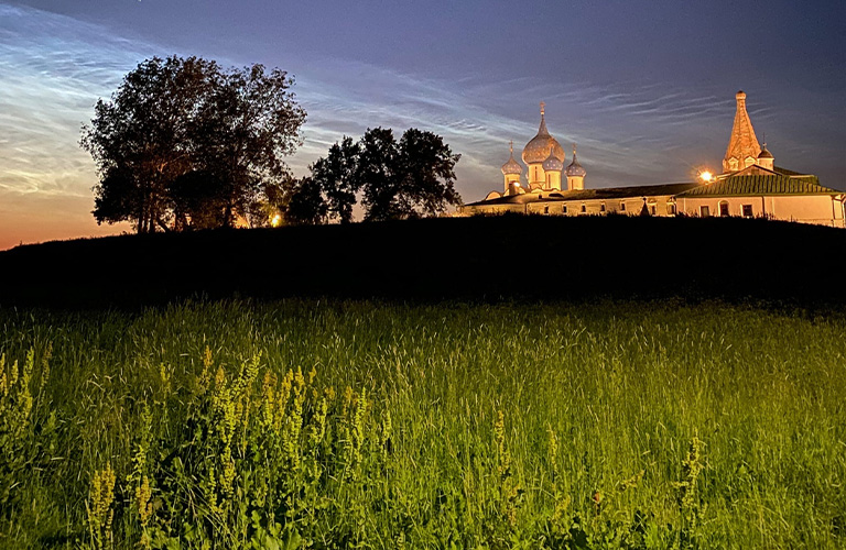 Волны в небе! «Серебро» над городами «Золотого кольца»