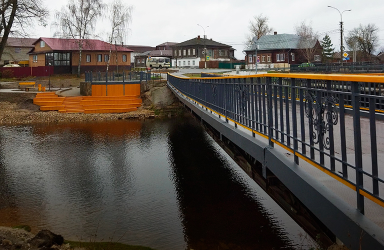 В Судогде завершилось благоустройство набережной