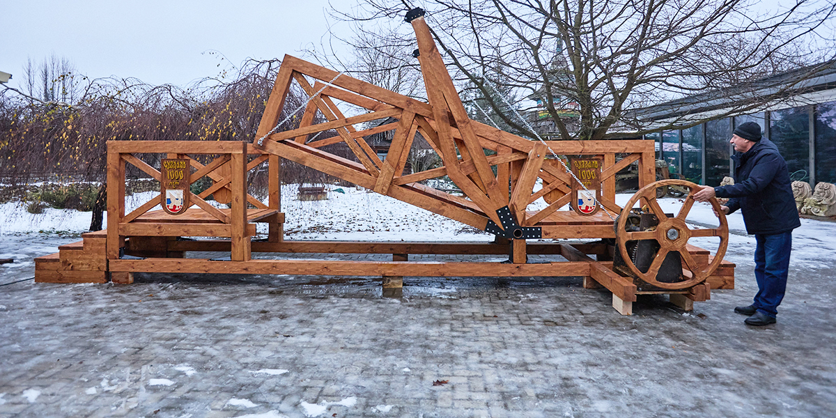 Каким может быть разводной мост в Суздале? Оцениваем модель переправы через Каменку в масштабе 1:2