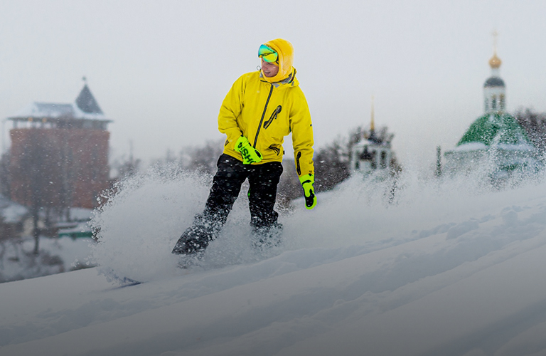 Дикие, но покоренные: какие владимирские склоны штурмуют сноубордисты в центре города