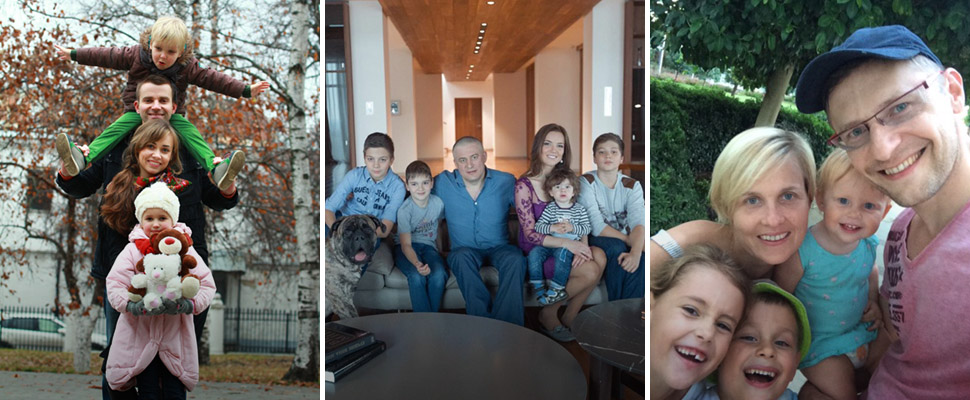 Успешные многодетные^ мамы Владимира