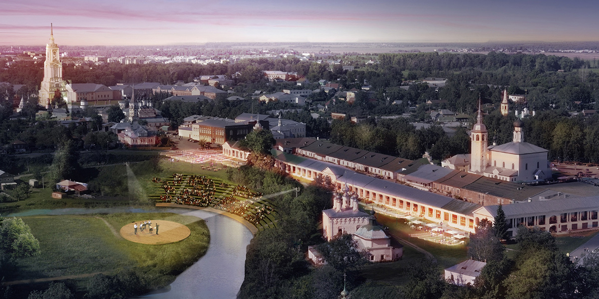 Концептуальный Суздаль. Каким предложили сделать город к 2024 году