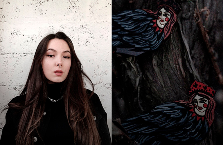 Гоголевщина и страшные сказки в работах суздальской тату-мастерицы