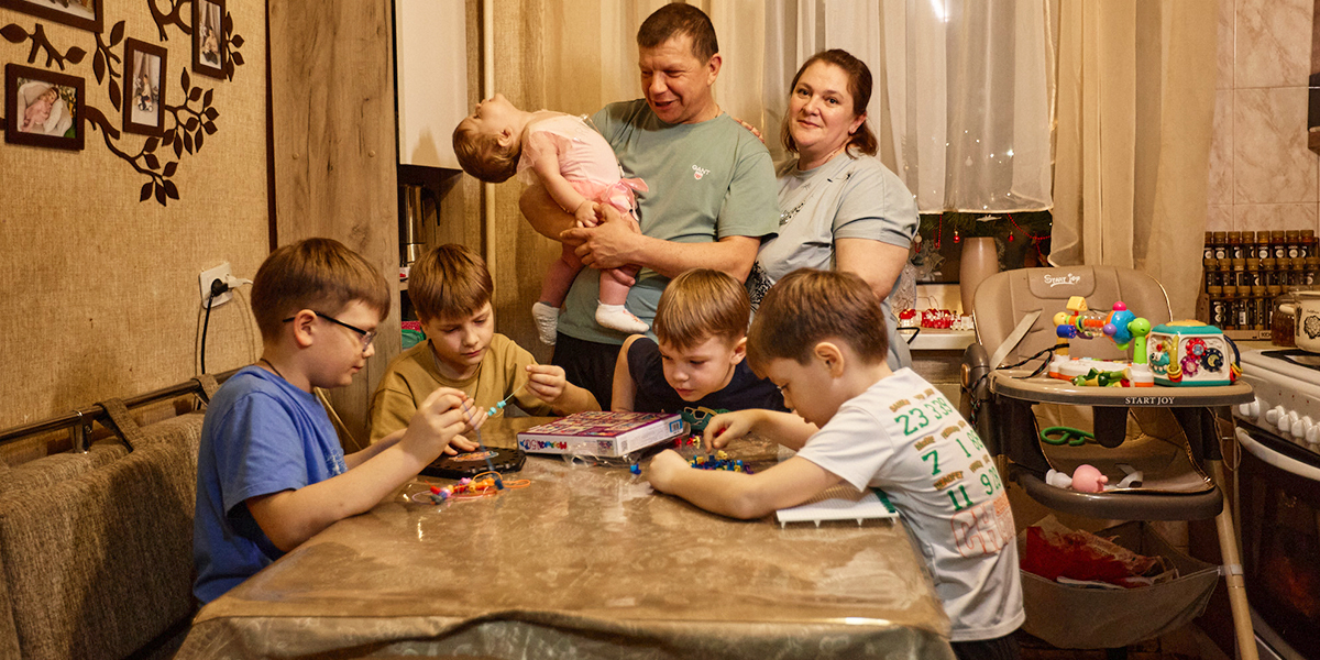 Семеро по лавкам после шести лет бесплодия: многодетная мама из Владимира открыто о личном