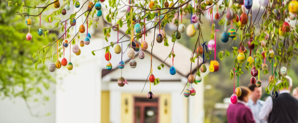 Пасхальное дерево^ во Владимире украсят 15 000 яиц