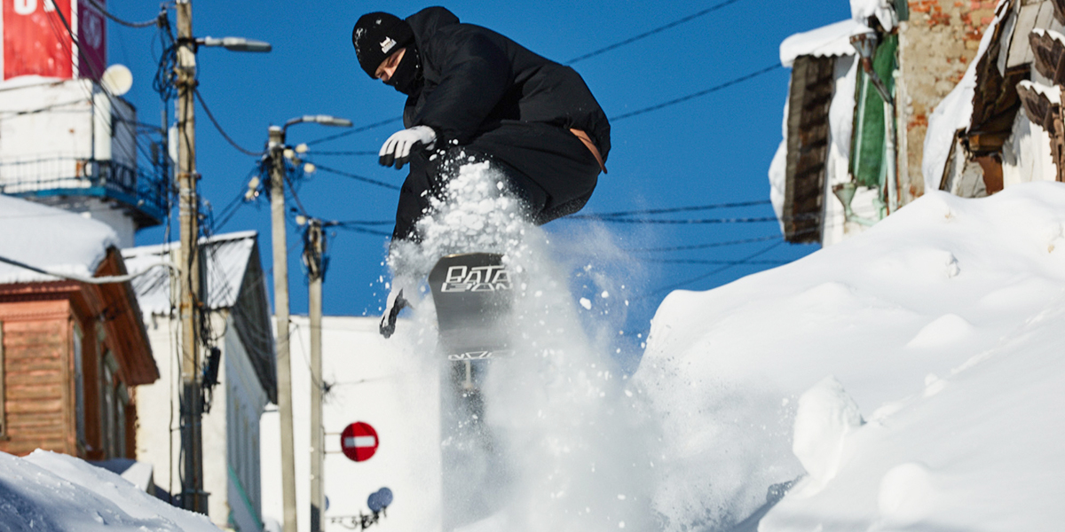 Царь горы, или Как 23-летний сноубордист покоряет городские спуски