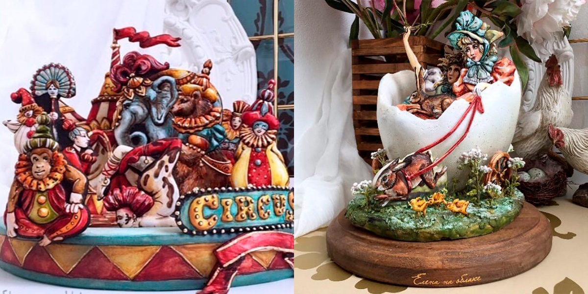 Пряничный «Цирк» кондитера из Владимира признали лучшей работой на конкурсе в Лондоне