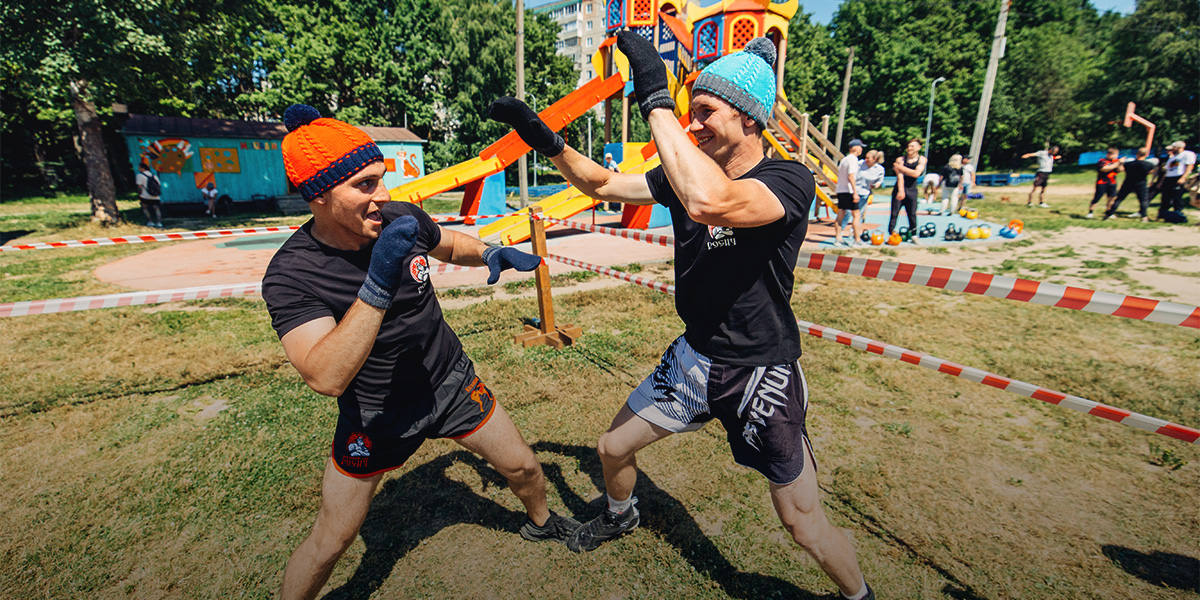 Бои в шапках и варежках! Спортивный фестиваль во Владимире удивил необычным турниром