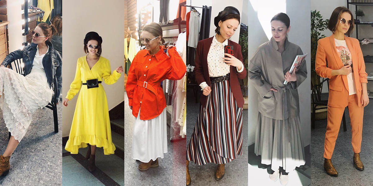 Цвет настроения: 6 весенних total look`ов для прогулки по городу