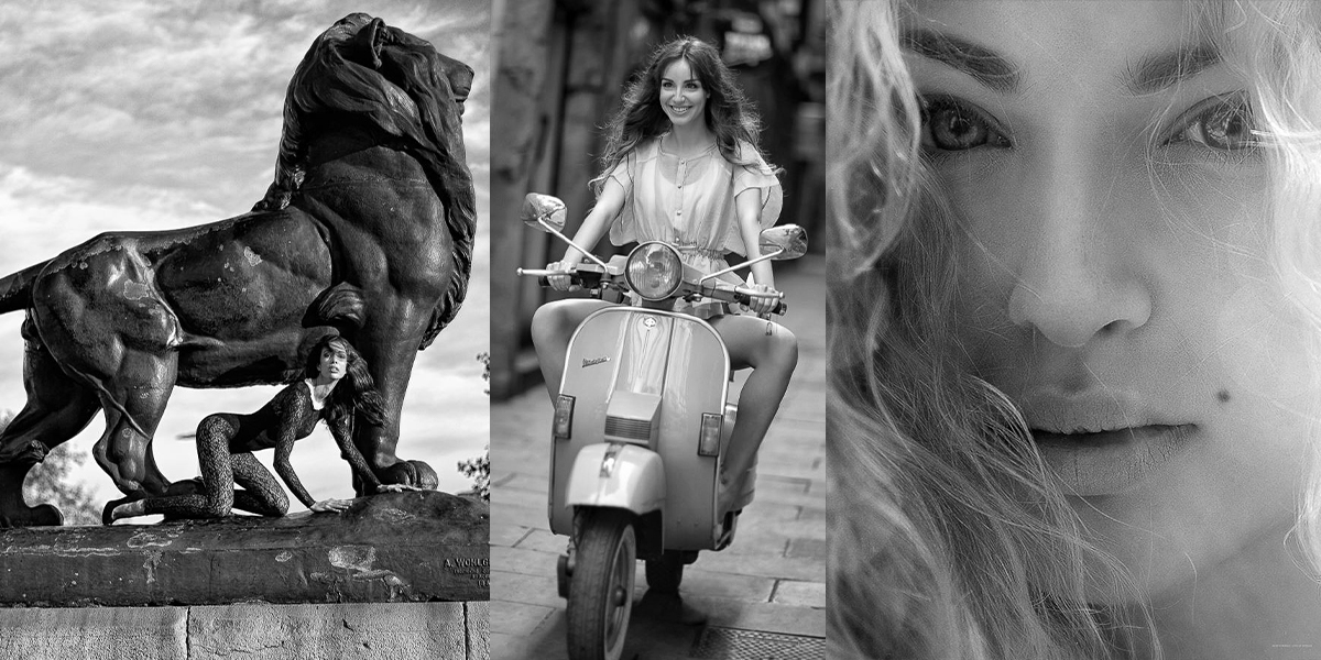 «Красивые и не очень одетые»: модели Игоря Воробья в экстерьерах Барселоны