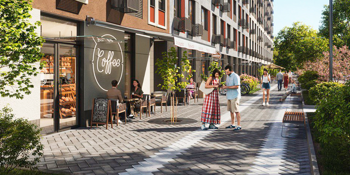 В районе бывшего ВТЗ появятся новые кафе, магазины и удобные сервисы